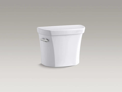 1.28 GPF Toilet Tank Only White With Left-Hand Chrome Trip Lever, Compatible With K-4199 Bowl For Highline Toilets Or K-5393 Bowl