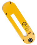 Heavy Duty Dado Throat Plate For DeWalt 10 Inch Table Saw Snug Fit With Four Adjustment Screws Impact Resistant PC PBT Blend