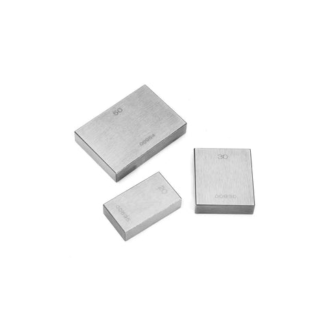 122 Piece HSS Gauge Block Set Dead On Precision Rock Solid Workshop Essential Grade One Measurement Tools For Table Saw Router Setup 0.5 To 100 Mm Range, heat-treated steel blocks with precision measurements.