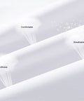Close-up of breathable and comfortable fabric in Must Have Unisex Lab Coat For Scientists And Doctors White Medical Coat