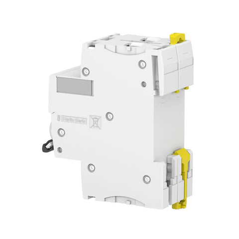 Acti9 IC60N 2P 16A Circuit Breaker Curvature C 50/60 Hz White Easy Install High Quality Electrical Panel Protection For Home And Industry, DIN Rail Mount Compatible, Compact Size, Reliable Safety