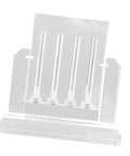 Oil Quality Tester For Vehicles, Easy To Use Test Tool On A Leakproof Stand, Great For Car, Truck, Pallet Jack And Lift Truck Wheel Maintenance, Quick Oil Health Check At A Glance, clear acrylic stand with four test tubes