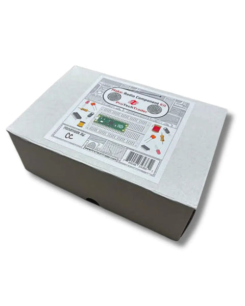 Packaging for Hands-On Radio Electronics Kit Component Pack For 12 Experiments And DIY Circuits With Raspberry Pi Pico Duo