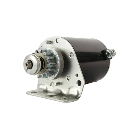 Starter And Alternator 5777N Replacement For 12V PMDD CCW Rotation 14 Teeth 1.598 Inch Gear OD Mounting Ear Holes 8Mm Fits Lawn Engines
