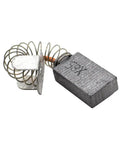 Top Tier S96 Carbon Brush Set Two Piece Heavy Duty Aftermarket Upgrade Fits OEM 1619X08020 Heat Resistant Motor Parts showing carbon brush and spring.