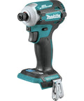XDT16Z 18V LXT Brushless Cordless Impact Driver with Quick Shift Mode, showcasing compact design and tool only configuration.