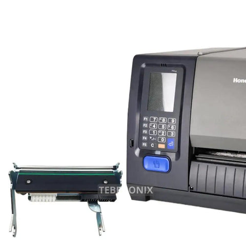 Heavy Duty 203Dpi Printhead Replacement For Intermec PM42 Thermal Label Printer with printer display and component.