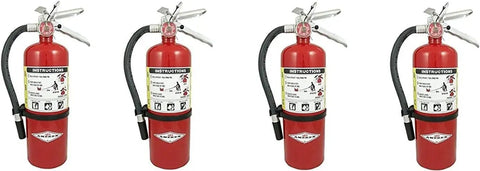 Top Shelf 5 Lb A B C Dry Chemical Fire Extinguisher Backed By Solid Rust Proof Steel Construction And Stored Pressure Design For Dependable Emergency Prep That Really Goes The Distance