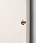 Vintage Rose Flower Cabinet Knobs Two Pack Classic Floral Drawer Pulls Heavy Duty Zinc Alloy Furniture Hardware For Dresser And Shoe Closet Smooth Grip Top Notch Home Decor Upgrade Built Tough Real Deal on a white cabinet.