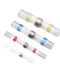 Hot Shot 50 Pc Mixed Heat Insulated Solder Sleeve Tube Shrink Connector Set For Wiring Terminals And Electrical Projects That Rock, mixed sizes