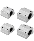 Heavy Duty Linear Motion Ball Bearing Slide Block Bushing Built Tough With Aluminum Housing And Rock Solid LMUU Bearings
