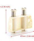 Push Latch Set For Cabinets And Furniture, Magnetic Soft Close Drawer And Cupboard Catch, dimensions shown