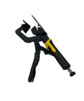 Measurement Tools Portable Woodworking Clip Oblique Hole Locator With Quick Fix Right Angle Clamp Tool, black and yellow metal