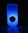 Motion Sensor Plug-In Night Light 2 Pack 3-in-1 Emergency Light Rechargeable Auto Sensing Wall Mount Blue LED Torch glowing in dark