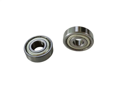 Solid Steel Ball Bearing Set For Jointer And Planer Repairs Fits Craftsman Models, showing two heavy-duty steel bearings.