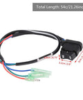 3000 Trim Switch For Mercury Outboard Remote Control Box Replacement Tilt Switch 87-18286A43 with wiring harness