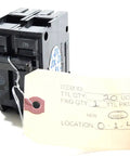 THQL2120 20 Amp 240 Volt Two Pole Circuit Breaker Plug In Design For Quick Install And Reliable Protective Coverage In Residential And Light Commercial Panels With Rock Solid Durability And Easy Mounting, black copper breaker