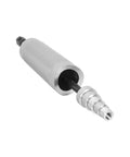 Heavy Duty Piston Pin Puller For Small Engine Rebuilds With Five Metric Adapters and beefy aluminum alloy construction, emphasizing sturdy design.