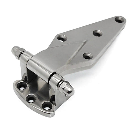 Heavy Duty Stainless Steel Refrigerator Door Hinge Replacement Kit for Freezer and Industrial Equipment No Fuss Install Easy Fit Durable Hardware for Reliable Door Alignment, 133.5mm x 69.2mm
