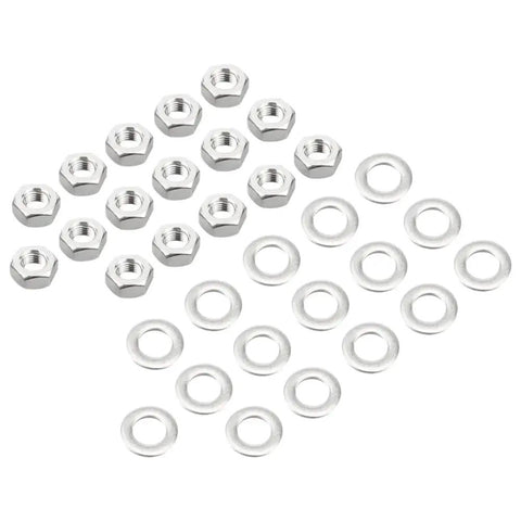 Heavy Duty ATV Wheel Lug Nut Kit Made From Premium 304 Stainless Steel. Perfect Fit For Yamaha Banshee 350 And YFZ350 Models Between 1987 And 2006 Including SE SP Variants. Rock Solid Reliability For Your Ride! stainless lug nuts and washers