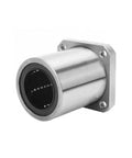 Low Noise 50mm Square Flange Linear Bearing for 3D Printers and CNC Machines, High Precision Bearing Steel Guide for Silky Smooth Motion and Reliable, Quiet Performance in Tight Workspaces. 50mm LMK50UU square flange bearing