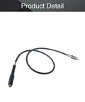39 Inch Flexible Drill Shaft Attachment For Rotary Tools With 18mm Connector 2mm Pitch 4mm Tube