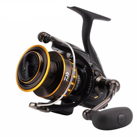 BG2500 Saltwater Spinning Reel Be A Beast On The Water With 5.6 To 1 Gear Ratio, 6 Plus 1 Bearings, 33.2 Inch Retrieve, 13.2 Pound Max Drag