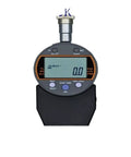 Heavy Duty Digital Rubber Hardness Tester Gsd 752K display showing digital readout and controls for precise rubber hardness measurements.