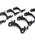 Heavy Duty Big Block Chevy Raised Valve Guide Plate Fits Three Eighth Pushrods Built Street Tough With Smooth Black Oxide Coating set of 10 components