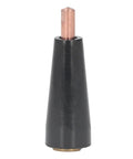 Gasless tip from 7 Piece Copper Welding Torch Accessory Kit With Clear Threads And High Conductivity Copper Construction Built Tough For Pro Level Welds Includes 5 Gasless Tips 1 Nozzle And 1 Diffuser For Welding Equipment