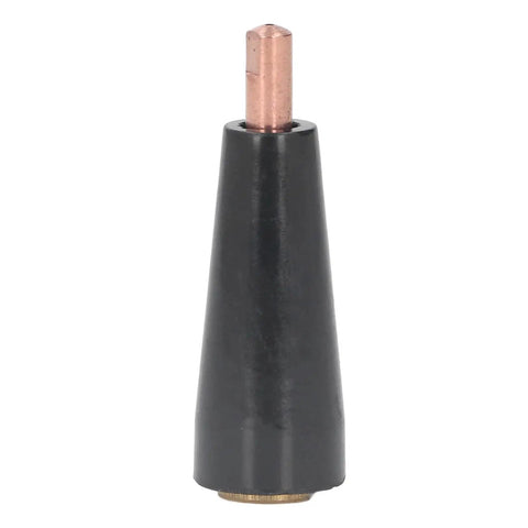 Gasless tip from 7 Piece Copper Welding Torch Accessory Kit With Clear Threads And High Conductivity Copper Construction Built Tough For Pro Level Welds Includes 5 Gasless Tips 1 Nozzle And 1 Diffuser For Welding Equipment