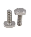 Heavy Duty T Slot Bolts M8x50mm Stainless Steel Hammer Head For Woodworking 3 Pack Anti Rust Corrosion Resistant T Bolts