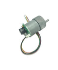 DC Electronic Starter JGB37-3530A Pro Grade Gear Reducer with Optical Encoder 24V DC, wires visible