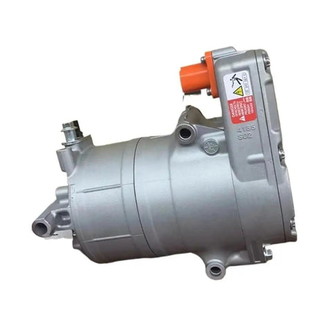 Porsche Taycan AC Compressor Replacement 2020 To 2023 Models Oem 9J1816797C Electric Air Conditioning Pump side view.