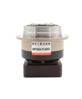 Rock Solid Planetary Helical Gear Reducer With Circular Flange Output designed for stepper and servo motors, compact industrial gearbox.
