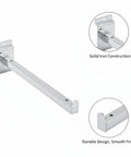 Heavy Duty Slatwall Shelf Brackets For Glass Wood Or Metal Shelving With Silver Finish 50 Pack Pro Grade Shelf Supports angle view