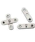 360 Degree Rotating Concealed Door Hinges For Cabinets And Wood Doors, Heavy Duty Stainless Steel Pivot Hinge, metal view