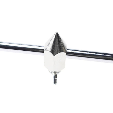 Pro Grade Built Tough Double Wheel Roller Guide Tool For Torch AG60 PT31 on metal rod, durable stainless steel design