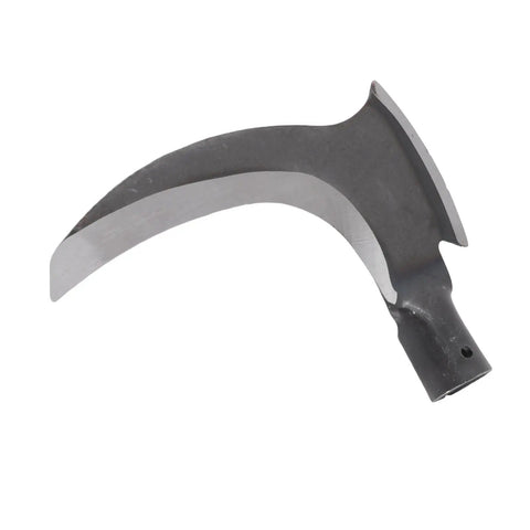 High Manganese Steel Double Sickle Garden Tool for Weeding, Grass Cutting, and Small Tree Trimming, Portable Multifunctional Mowing Cutter Head