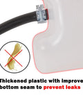 Universal Motorcycle Gas Tank Repair Kit 2L Auxiliary Fuel Tank with hose connection and leak prevention feature