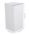 10 Pack Beefy Heavy Duty Corrugated Cardboard Shipping Boxes 7x4x4 Inch Box Mailers for Shipping Packing and Storage, side view