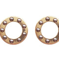 Folding Knife Pivot Pin Fast Open Washer Gasket Bearing Shim For Smooth One Hand Flips Brass Gasket 1.1mm Thick Stainless Steel Ball Beads 1.588mm Outer Diameter 9.7mm Inner Diameter 5.3mm Fits Most Pocket Knife Bearings, brass washers