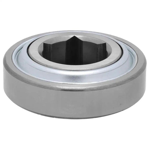 Two Pack Agricultural Ball Bearings 207KRR17 With 1.25 Inch Hex Bore And 1.44 Inch Inner Diameter Plus 2.83 Inch Outer Diameter Heavy Duty Replacement Parts Built Tough To Crush The Grind On Farms And Ranches Daily