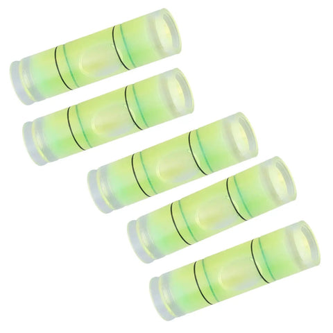 Dead On Precision 10 Pack Small Cylindrical Bubble Spirit Level Vials Set For Heavy Duty PMMA Calibration And Carpenter Leveling With Cabinet Install Reliable House Fixin Jobs Ready To Go