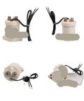 Rock Solid Heavy Duty DC Contactor And EV Charger Relay Switch For High Voltage Systems showing wiring and connectors.