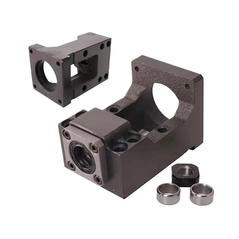 Heavy Hitter Cnc Ball Screw Kit Sfufu2010 Premium Carbon Steel Transmission Shaft For Precision Engraving Equipment With Rock Solid Motor Spindle Bundle 900Mm end supports and couplings.