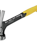 Heavy Duty 22 Oz Framing Hammer With 1-Piece Steel Construction, Yellow and Black Finish, Model DWHT51064