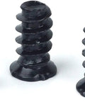 Top Tier 100 Piece Pack Of PC Computer Cooling Fan Mount Screws In Slick Black Finish Featuring Foolproof M5 X 10 Millimeter Threading.