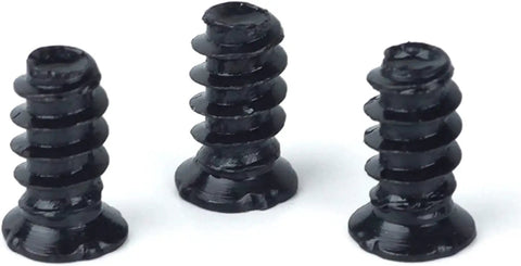 Top Tier 100 Piece Pack Of PC Computer Cooling Fan Mount Screws In Slick Black Finish Featuring Foolproof M5 X 10 Millimeter Threading.