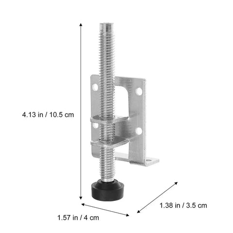 Heavy Duty Adjustable Furniture Levelers 8 Pack Beefy For Tables Cabinets Workbenches And Shelves, metal threaded foot dimensions